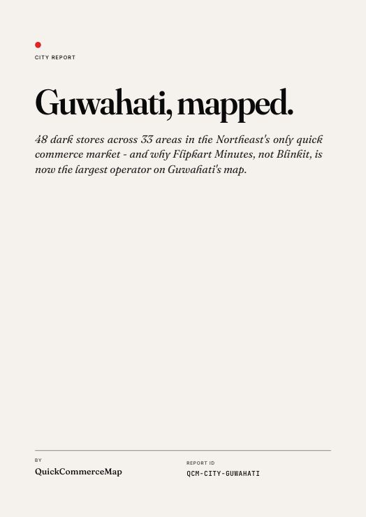 Guwahati Quick Commerce Report 2026 cover