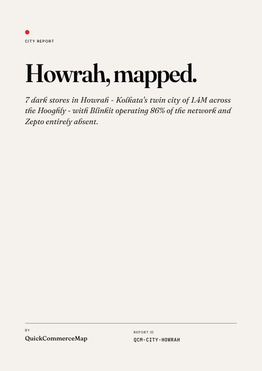 Howrah quick commerce report cover