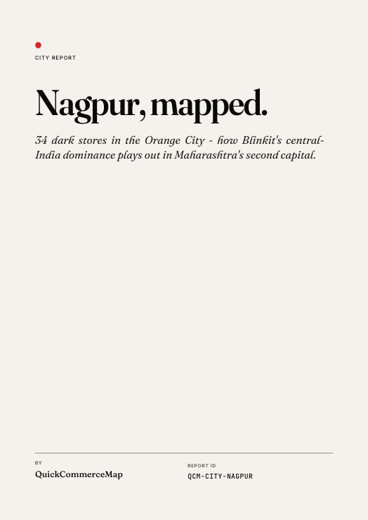 Nagpur quick commerce report cover