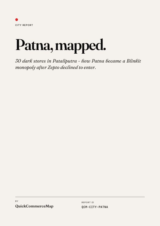 Patna quick commerce report cover