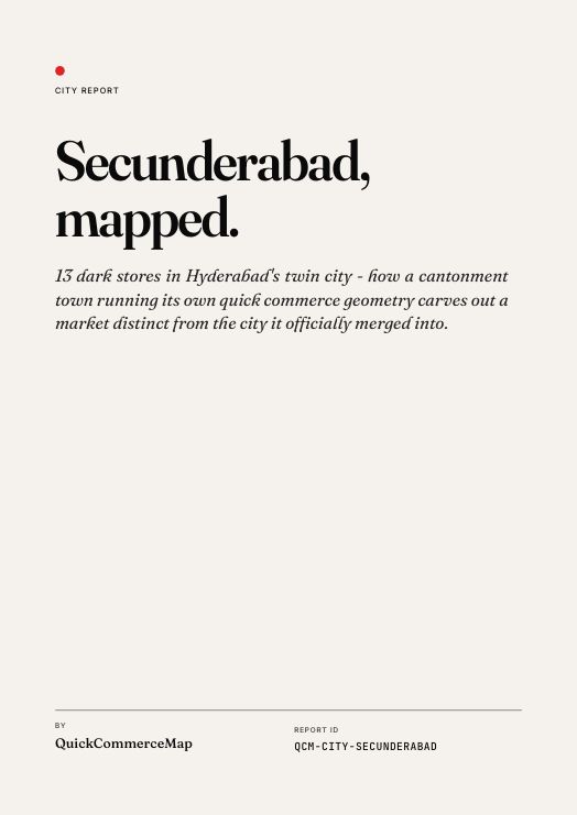 Secunderabad quick commerce report cover