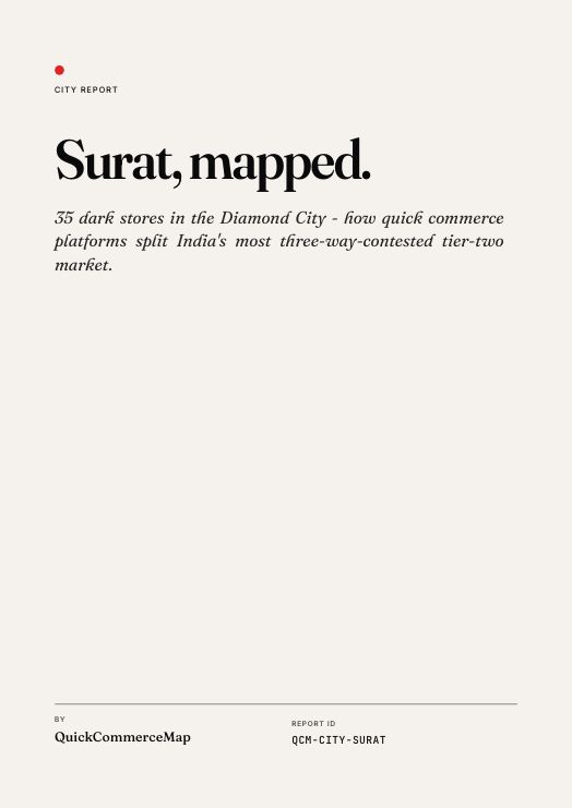 Surat quick commerce report cover