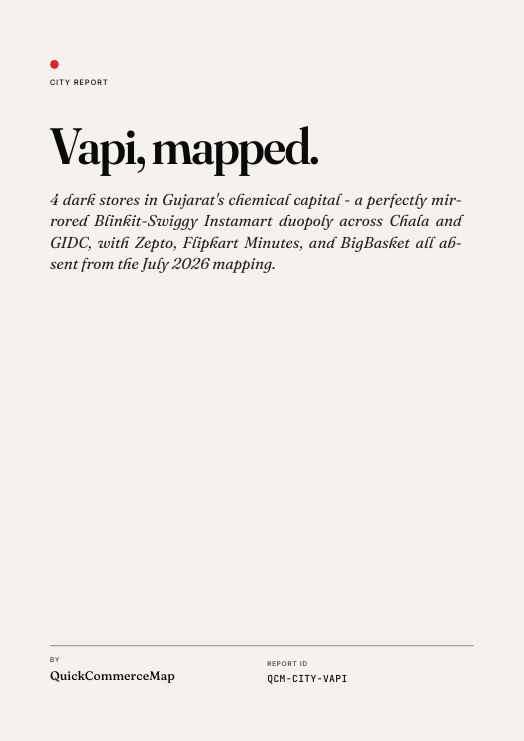 Vapi Quick Commerce Report 2026 cover
