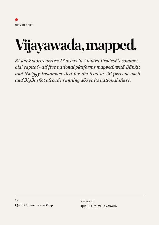 Vijayawada Quick Commerce Report 2026 cover