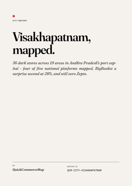 Visakhapatnam Quick Commerce Report 2026 cover